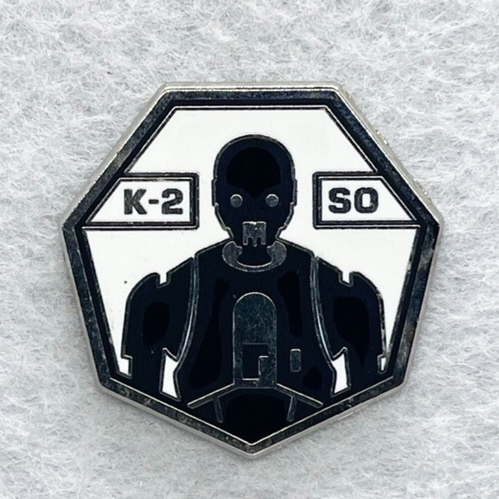 🔮 5/$25 Disney Star Wars Galaxy's Edge Droid Depot Mystery Collection K-2SO Pin